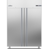 Шкаф холодильный, 1200л, 2 двери глухие, 6 полок, ножки, 0/+10C, дин.охл., нерж.сталь, Smart